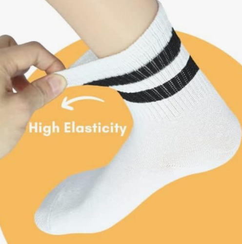 6 Pares Calcetines De Algodón Para Hombre Y Mujer,