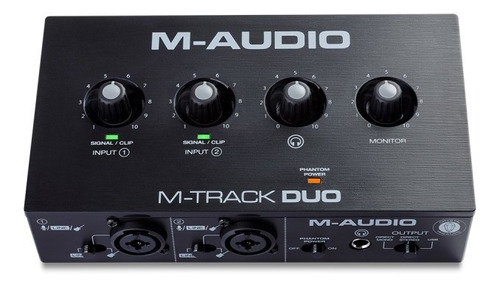 M-audio M-track Duo Interface Audio Usb De 2 Canales