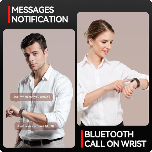 Anyloop Reloj Inteligente Para Hombres Y Mujeres, Pantalla A