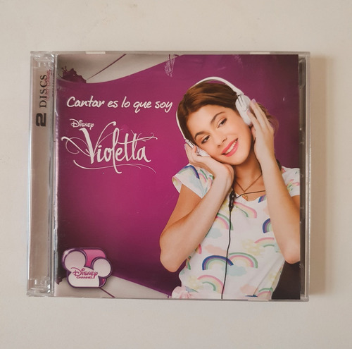 Cd/dvd Violetta Disney Cantar Es Lo Que Soy
