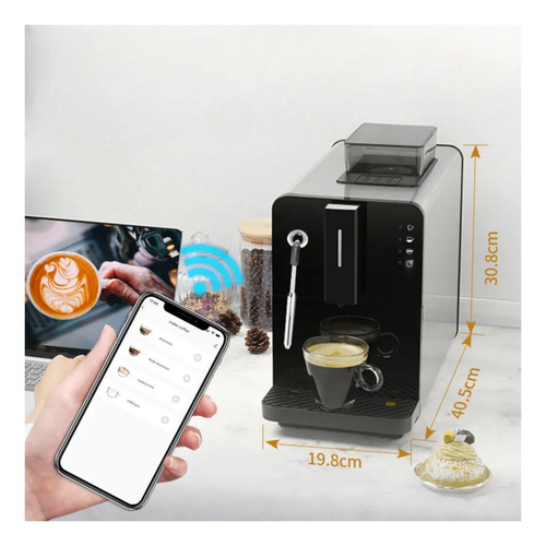 Cafetera Inteligente Super Automatica Espresso Tactil Wifi