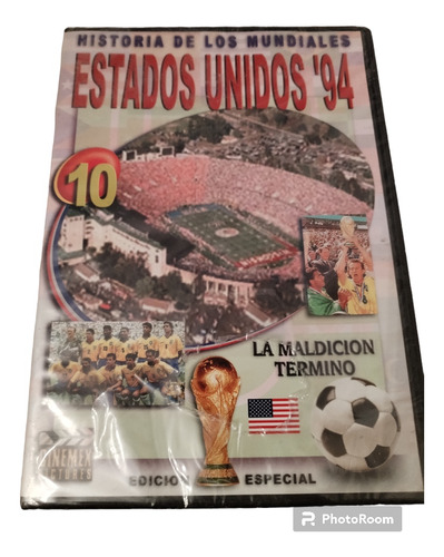 Dvd Del Resumen Del Mundial De Futbol Estados Unidos 1994