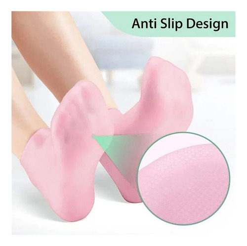 Calcetines De Silicona For Pedicura Women Foot Spa Cubrepié
