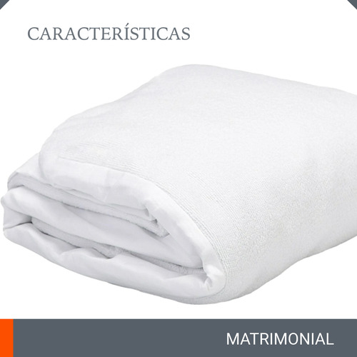 Cubre Colchón Matrimonial Cobertor Protector Para Cama