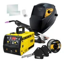 Comprar Maquina Solda Super Combo Kab 140 Mig Sem Gás Mma Tig Tork Cor Amarelo y Preto 220V Super Tork CIMETS-6140-220V