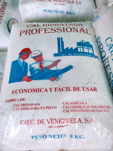 Cal En Polvo De 8 Kilos