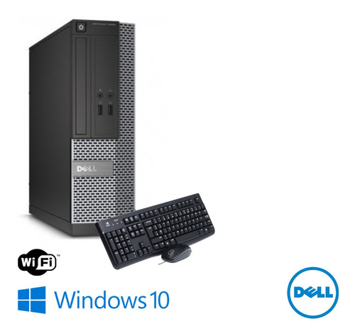 Imagem 1 de 2 de Computador Dell Core I5 4th 4gb Ram Ssd 120 Windows 10 Usado
