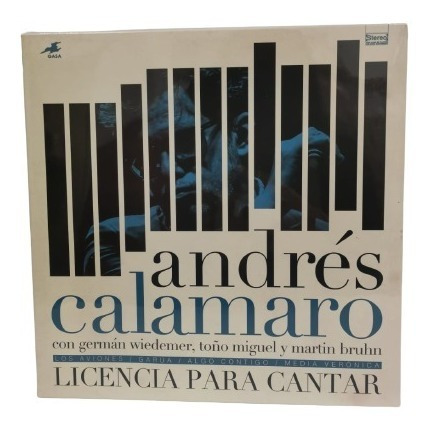 Andrés Calamaro Licencia Para Cantar Vinilo Nuevo 