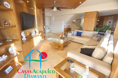 Cad Vista De La Bruma 3. Lujo Y Amplitud Frente Al Mar: Residencia Con Alberca, Palapa Y Vistas Espectaculares En Acapulco