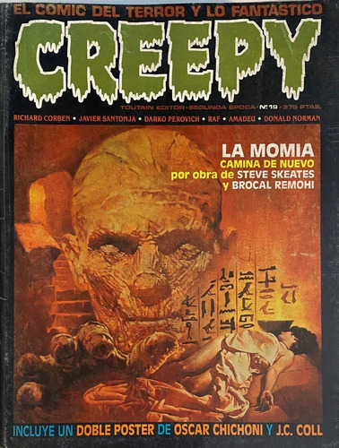 Creepy, Comic Del Terror Y Lo Fantástico, 2da Ep  Nº 19  Rba