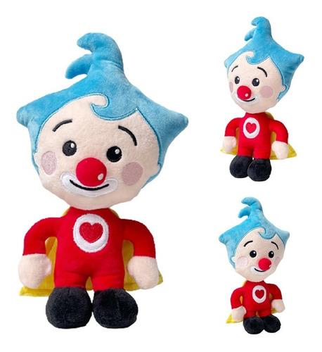 Peluche De Payaso Plim Plim Para Niños De 25cm