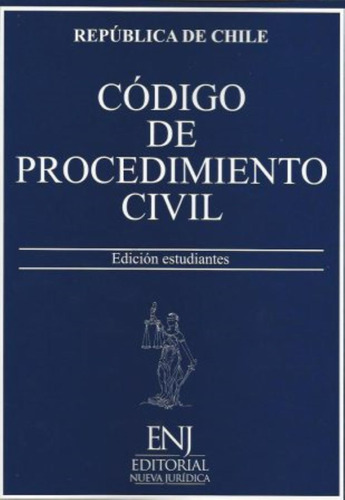 Codigo De Procedimiento Civil 2024 (nueva Juridica)