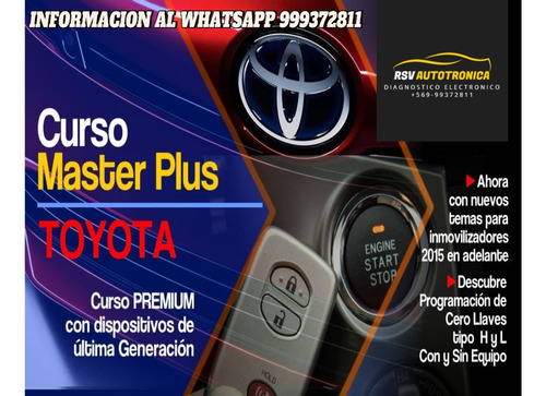 Cursos De Diagnostico Automotriz ,programacion De Llaves