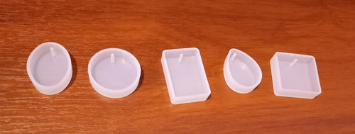 Moldes De Silicon Individuales Para Dijes, Llavero Pequeños
