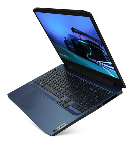 Imagem 4 de 9 de Notebook gamer Lenovo IdeaPad 15IMH05 chameleon blue 15.6", Intel Core i7 10750H 16GB de RAM 512GB SSD, Nvidia GeForce GTX 1650 60 Hz 1920x1080px Windows 10 Home