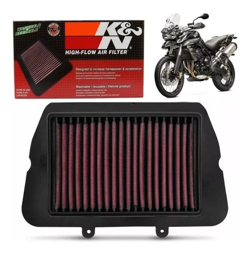 Imagem 1 de 6 de Filtro Ar K&n Kn Triumph Tiger 800 Xc 800xc Xcx Xr Xrx Todas
