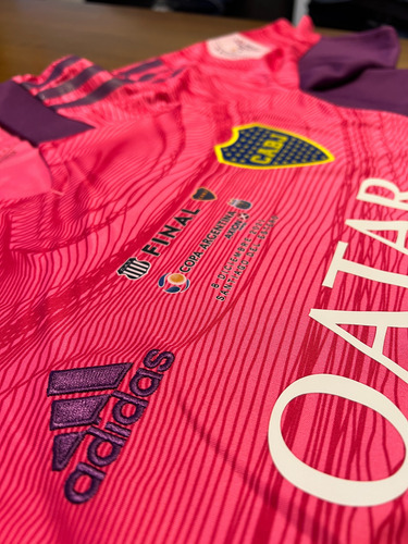 Camiseta De Arquero Boca Juniors Final Copa Argentina 2021 (Usado)