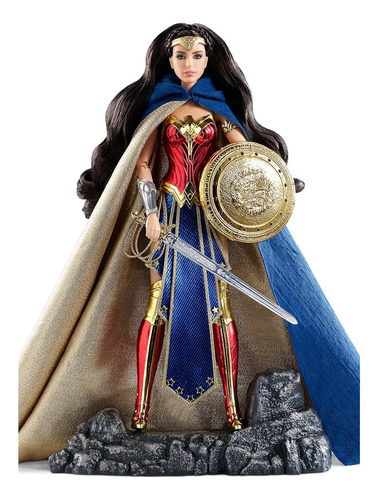 Barbie Mulher Maravilha Comic Con 2016 Gold Label - Lacrada