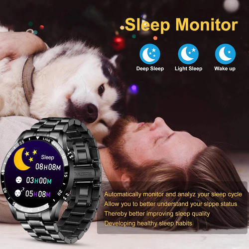 Imagen 6 de 7 de Reloj Inteligente Deportivo Impermeable Para Hombres Reloj B