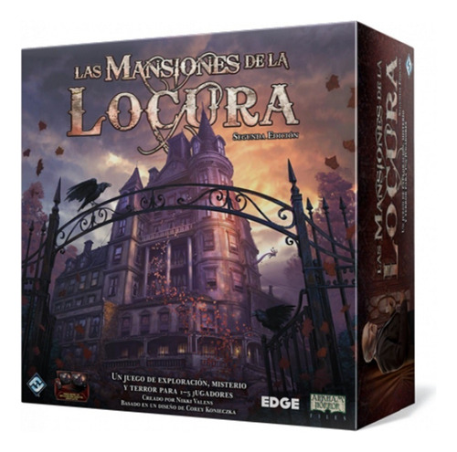 Boardgame Las Mansiones De La Locura 2d Edicion Español M4e