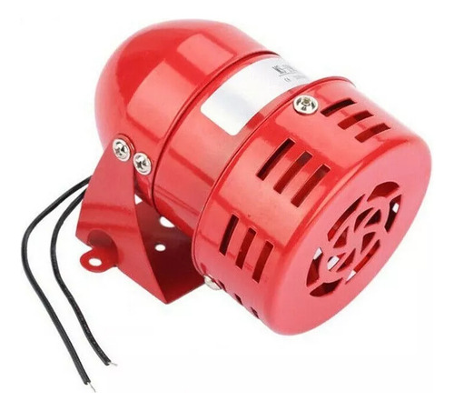 Sirena Electromecánica 24 Vcc 106 Db A 1m Tbcin Ms-24vcc Color Rojo