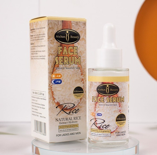 Serum Facial De Arroz Natural Hidratante  De Aichun Beauty