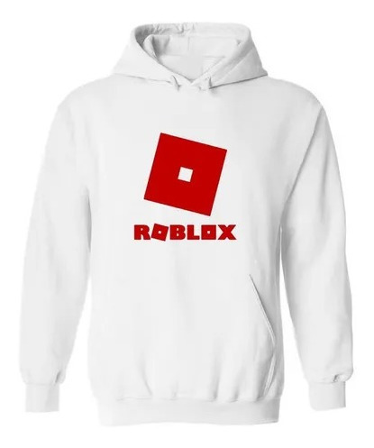 Poleron Canguro Estampado Con Diseño De Roblox Logo N