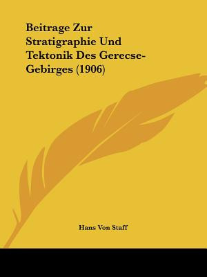 Libro Beitrage Zur Stratigraphie Und Tektonik Des Gerecse...