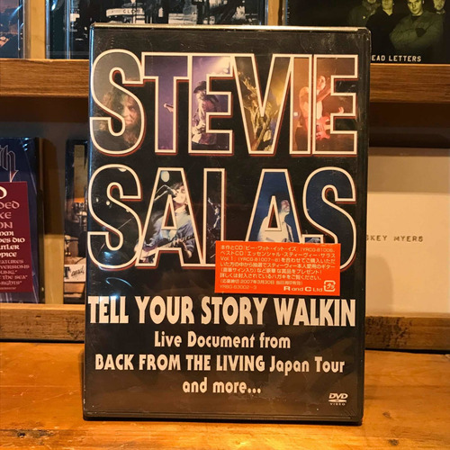 Stevie Salas Tell Your Story Walkin  2 Dvd