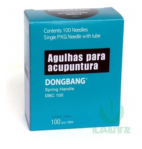 Agulha De Acupuntura 25x40mm Cx C/ 100 Unid Dong Bang (dbc)