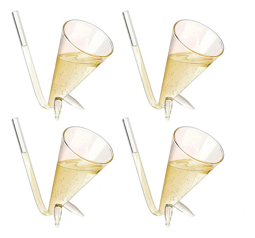 Tirador De Champán - Chug Flutes Copas De Trago Regalos Únic