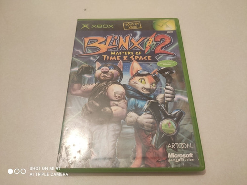 Blinx 2 Masters Of Time & Space Xbox Clasico