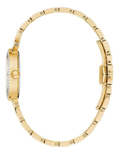 Reloj Bulova Phantom Quartz Bl98l278 Color de la correa Dorado Color del bisel Dorado Color del fondo Madre Perla