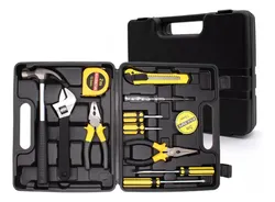 Comprar Kit Caixa Ferramentas 12 Em 1 Fenda Martelo Trena Maleta no Mercado Livre