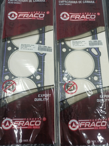 Empaque De Camara Pase Sencillo Aveo/nubira/lanos 1.6fraco