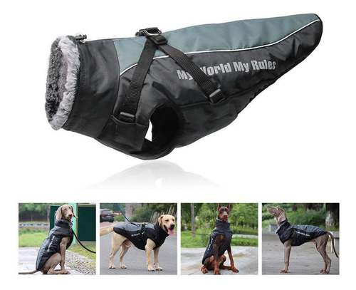 Trajes Chaleco Chaqueta Abrigos De Clima Frío Perros 3xl