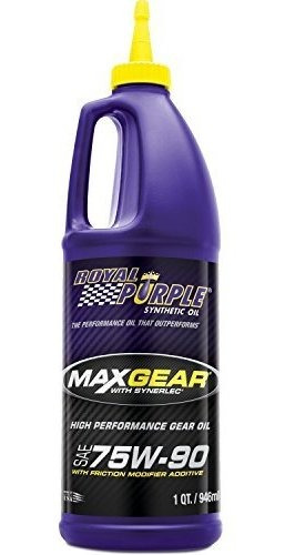Royal Purple 01300 Max Gear 75w-90 Aceite Sintético De Alto 