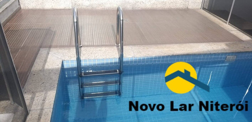 Imagem 9 de 15 de Cobertura Linear 3 Quartos Suíte Piscina Espaço Gourmet 2 Vgs Próximo Abel - 542