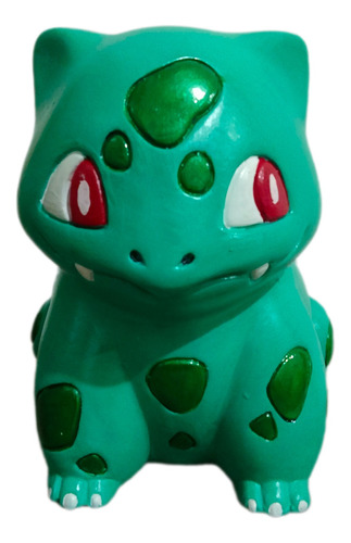 Bulbasaur Poquemón Alcancía Y Figura De Colección, 