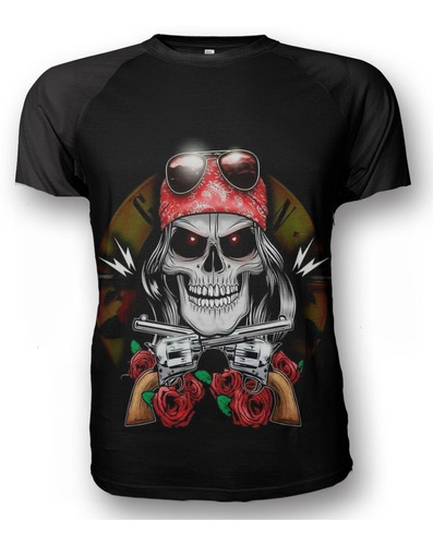 Remera Guns N Roses Calavera Rock