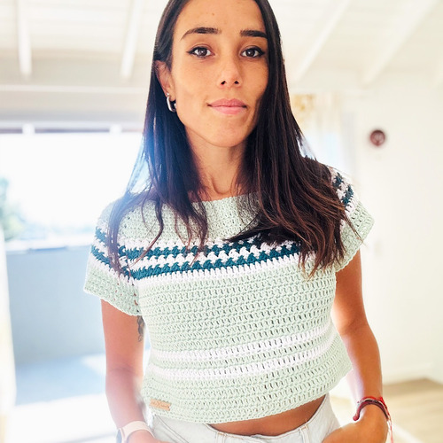 Remera Crochet