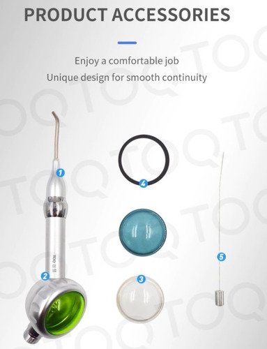 Imagen 4 de 7 de Pulverizador Dental Estilo Prophy Jet Uso Profesional Stgo.