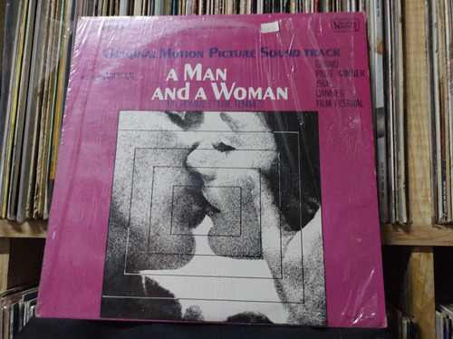 A Man And A Woman Soundtrack Vinilo Lp Acetato Imp