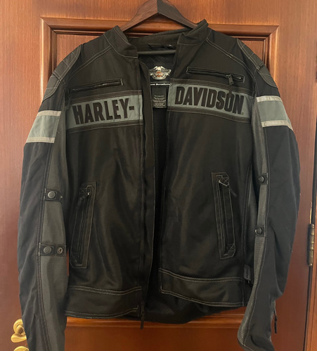 Campera De Moto Harley Davidson Como Nueva ,