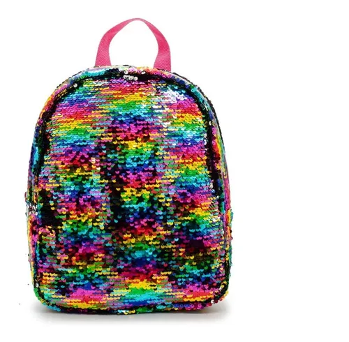 Mochila Infantil Love Lentejuelas Correa