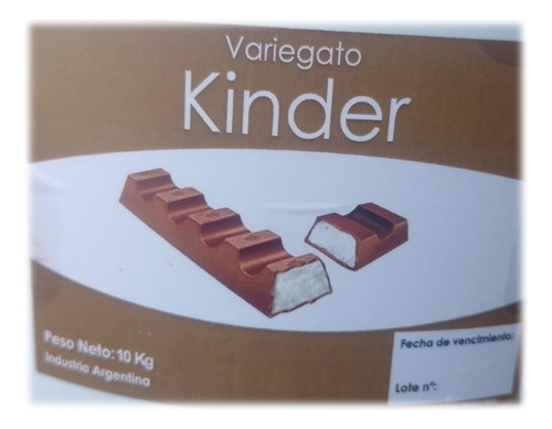 Variegato Kinder X 10k -  Mataderos