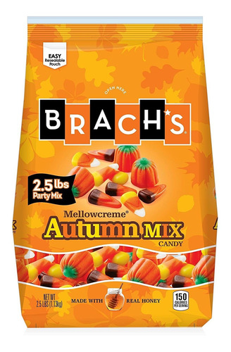 Brachs Mellowcreme Autumn Mix Candy Corn Bolsa, 2.5 Libras