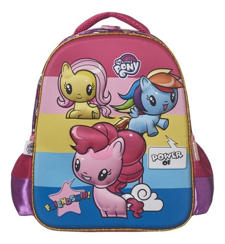 Mochila Kinder My Little Pony Mp90834sb Color Rosa