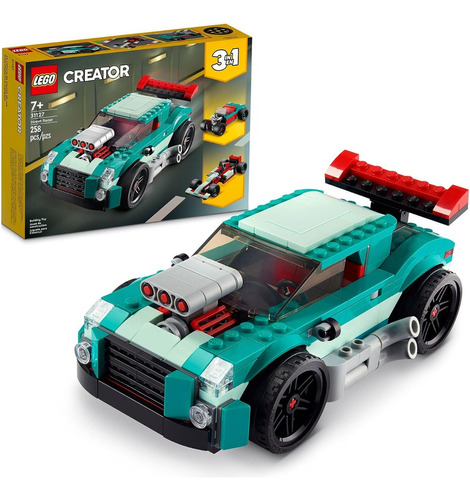 Lego Creator 31127 Auto Deportivo Callejero (258 Piezas)