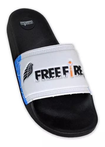 Chinelo De Dedo Masculino Free Fire Angelical Preto - Compre Agora